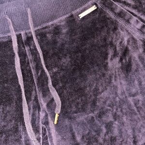Michael Kors Deep Purple Velour Pants